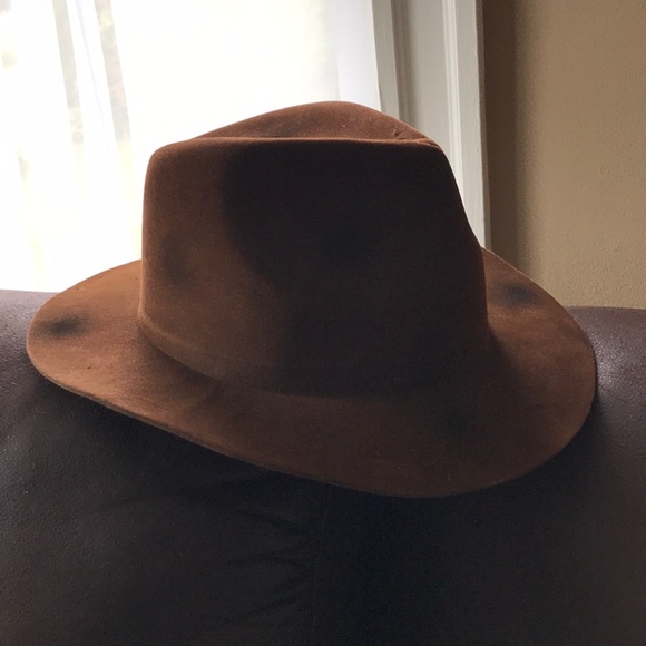 Adult Size Brown Freddy Krueger Fedora Hat